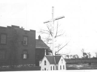 Croix de chemin sur le chemin de Chambly, à la ferme Goyette